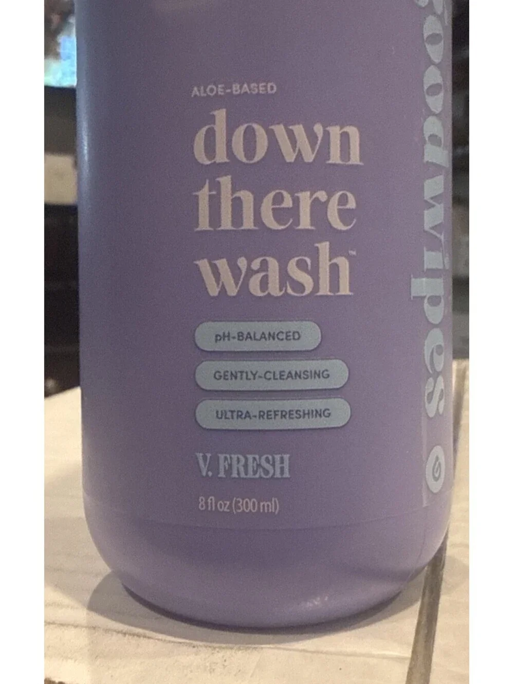 Goodwash Down There Feminine Vagina Wash Cleanser Aloe Based 8.5 oz